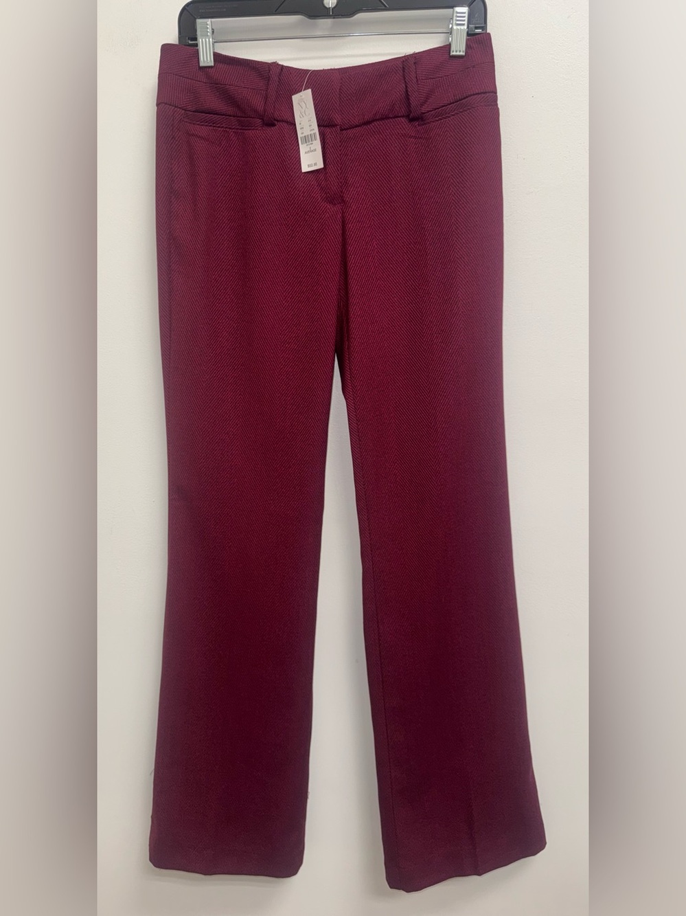NWT 7th Avenue Suiting Collection New York & Co Chevron Pants